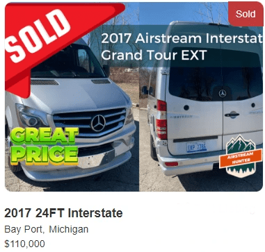 2017 AIRSTREAM INTERSTATE GRAND TOUR EXT 2017 AIRSTREAM INTERSTATE GRAND TOUR EXT