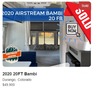 2020 AIRSTREAM BAMBI 20FB 2020 AIRSTREAM BAMBI 20FB