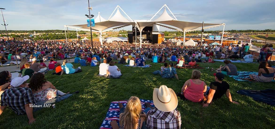 Photo of Concert at the Wal-Mart AMP in Rogers, AR Photo of Concert at the Wal-Mart AMP in Rogers, AR