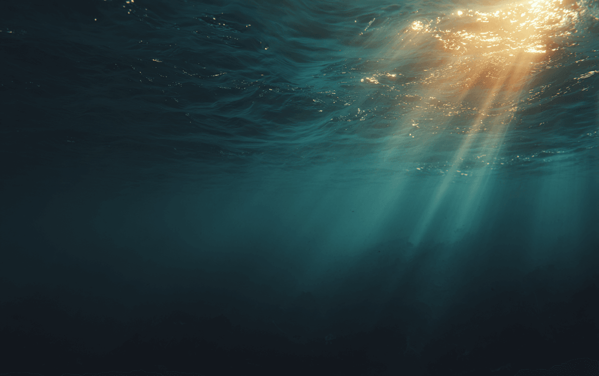 Gold and teal water image symbolizing emotional clearing Gold and teal water image symbolizing emotional clearing