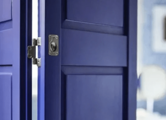 Raised Panel Shutters with integrated ringpull handles Raised Panel Shutters with integrated ringpull handles