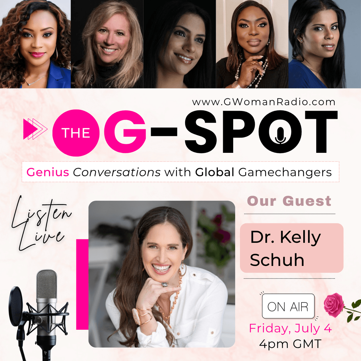 Episode 9: Soft Power, Hard Impact with Guest - Dr. Kelly Schuh on G-Woman Radio Episode 9: Soft Power, Hard Impact with Guest - Dr. Kelly Schuh on G-Woman Radio