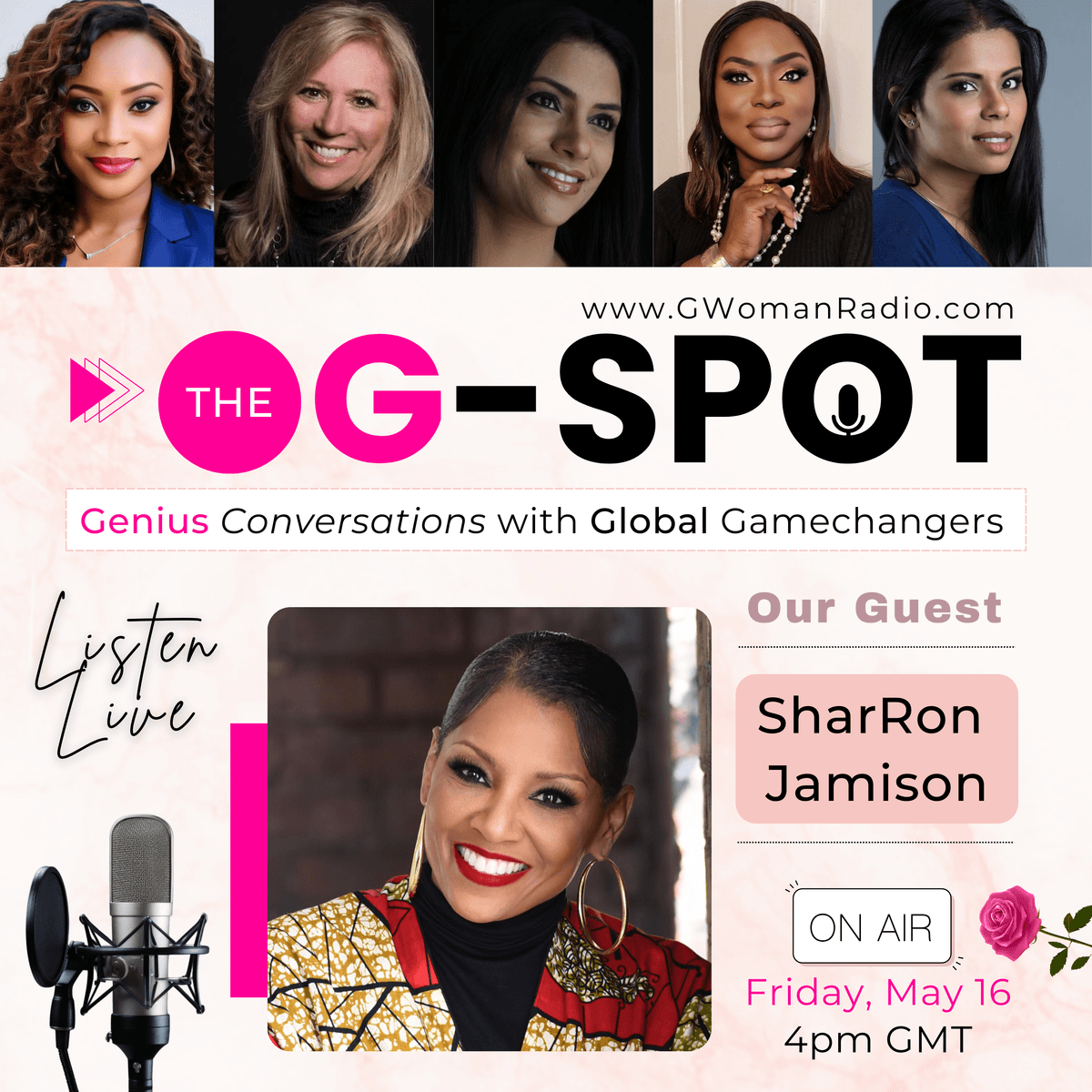 Episode 3: Built for the Breakthrough with Guest - SharRon Jamison on G-Woman Radio Episode 3: Built for the Breakthrough with Guest - SharRon Jamison on G-Woman Radio