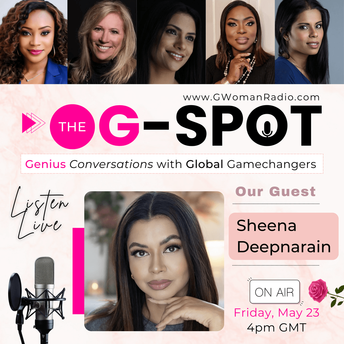Episode 4: Creative Currency with Guest - Sheena Deepnarain on G-Woman Radio Episode 4: Creative Currency with Guest - Sheena Deepnarain on G-Woman Radio