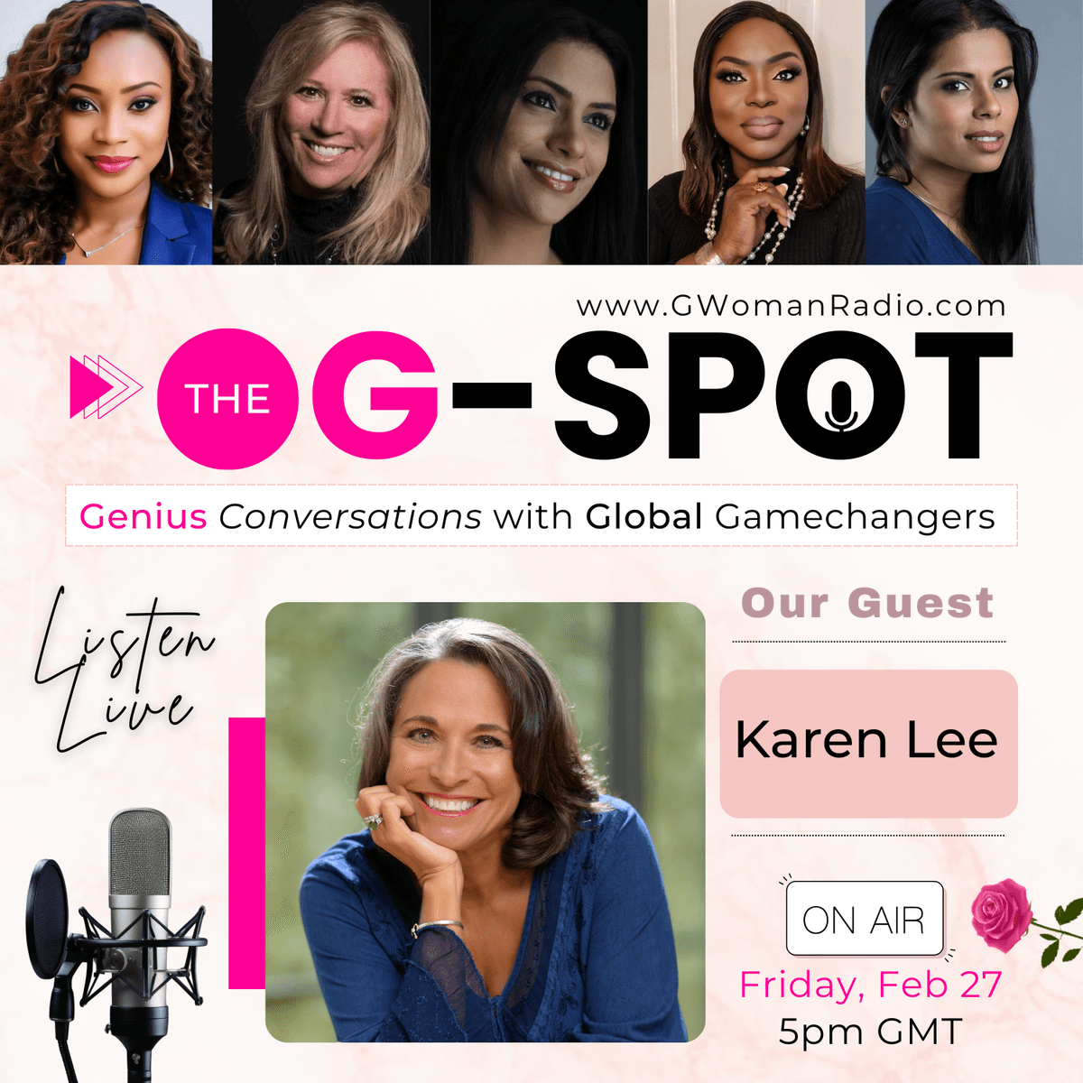 Episode 15: Wealth with Intention with Guest - Karen Lee on G-Woman Radio Episode 15: Wealth with Intention with Guest - Karen Lee on G-Woman Radio