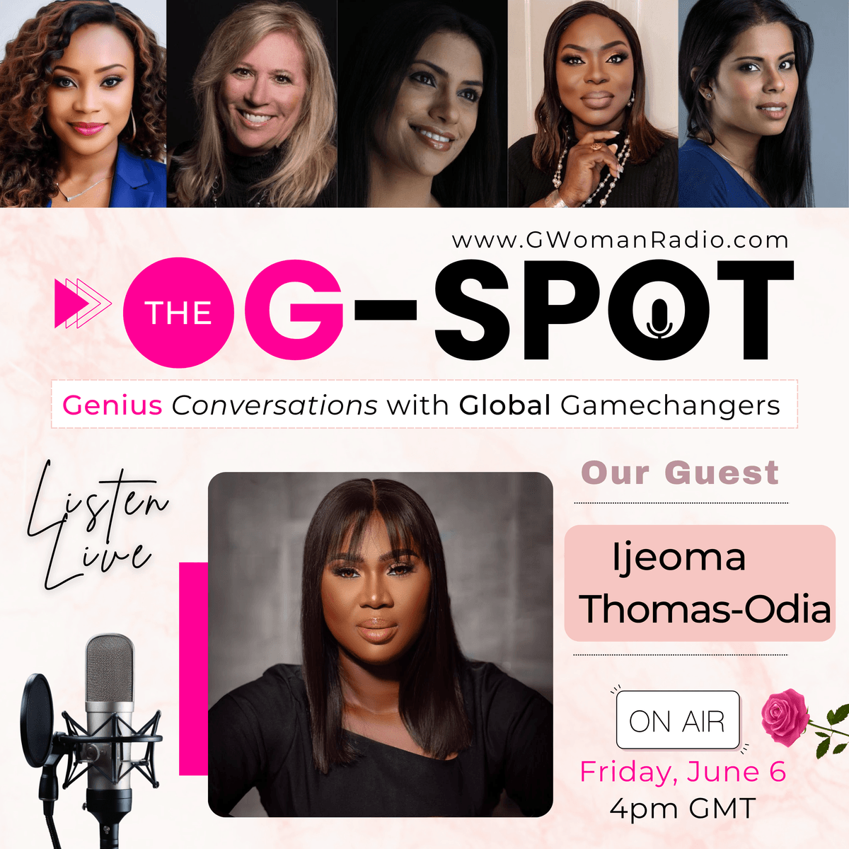 Episode 5: Unmuted with Guest - Ijeoma Thomas-Odia on G-Woman Radio Episode 5: Unmuted with Guest - Ijeoma Thomas-Odia on G-Woman Radio