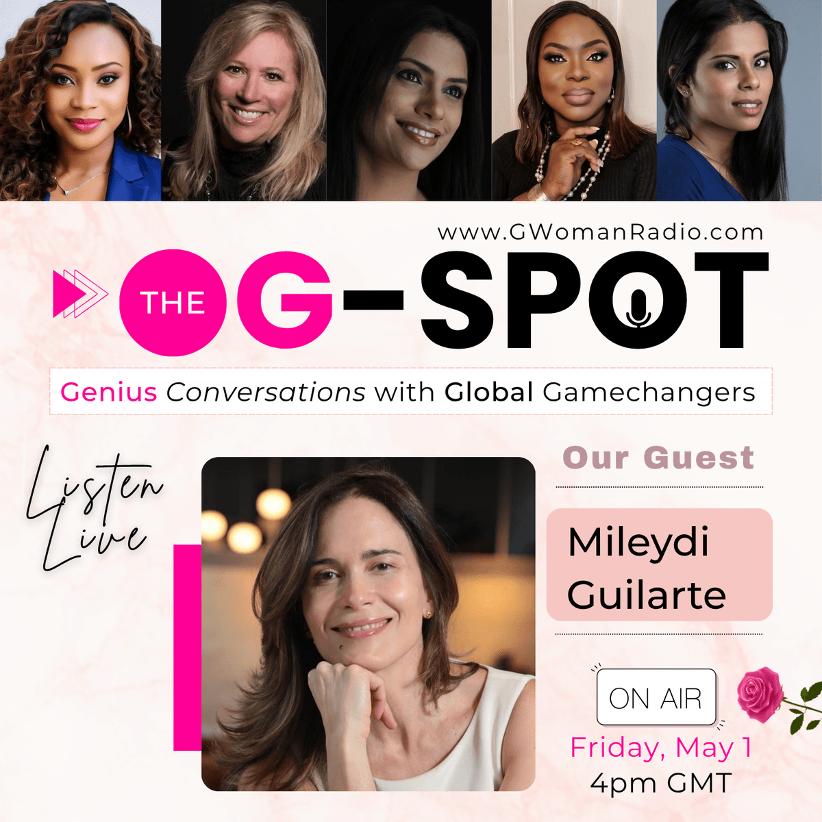 Episode 22: The Global Trade with Guest - Mileydi Guilarte on G-Woman Radio Episode 22: The Global Trade with Guest - Mileydi Guilarte on G-Woman Radio