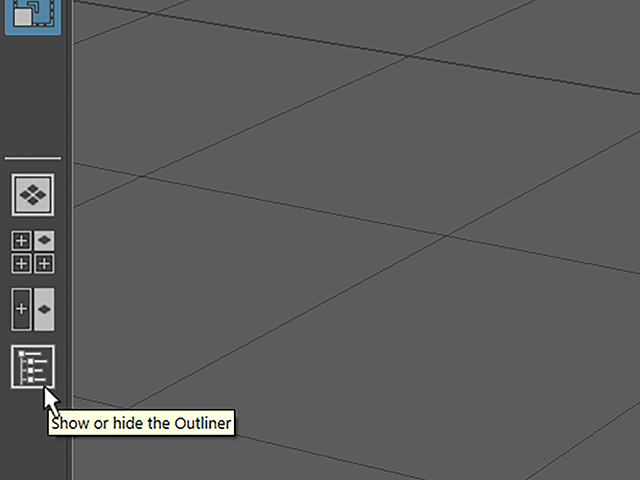 Maya2018 Outliner Maya2018 Outliner
