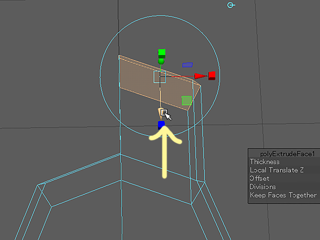 Maya2018 Extrude Face Maya2018 Extrude Face