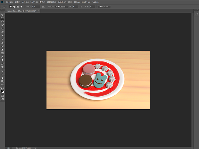 Photoshop macaronScene_01.exr Photoshop macaronScene_01.exr