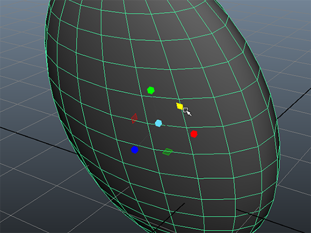 この平面的な拡大縮小は、MAYA2015からです。MAYA2014では、できません。 この平面的な拡大縮小は、MAYA2015からです。MAYA2014では、できません。