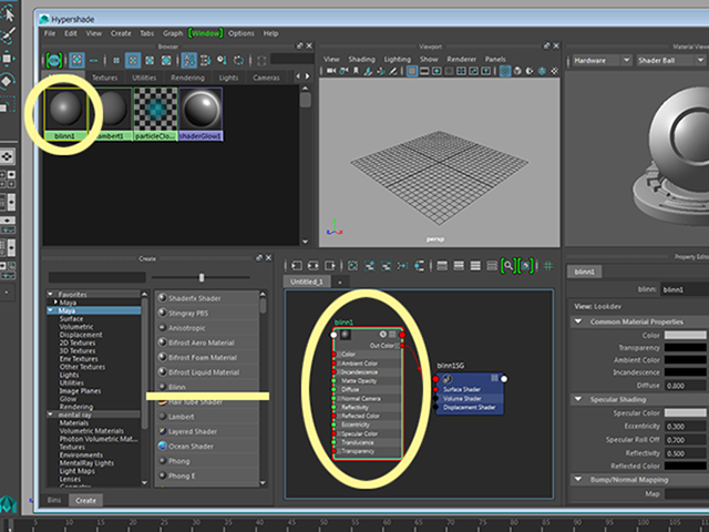 MAYA Hypershade MAYA Hypershade