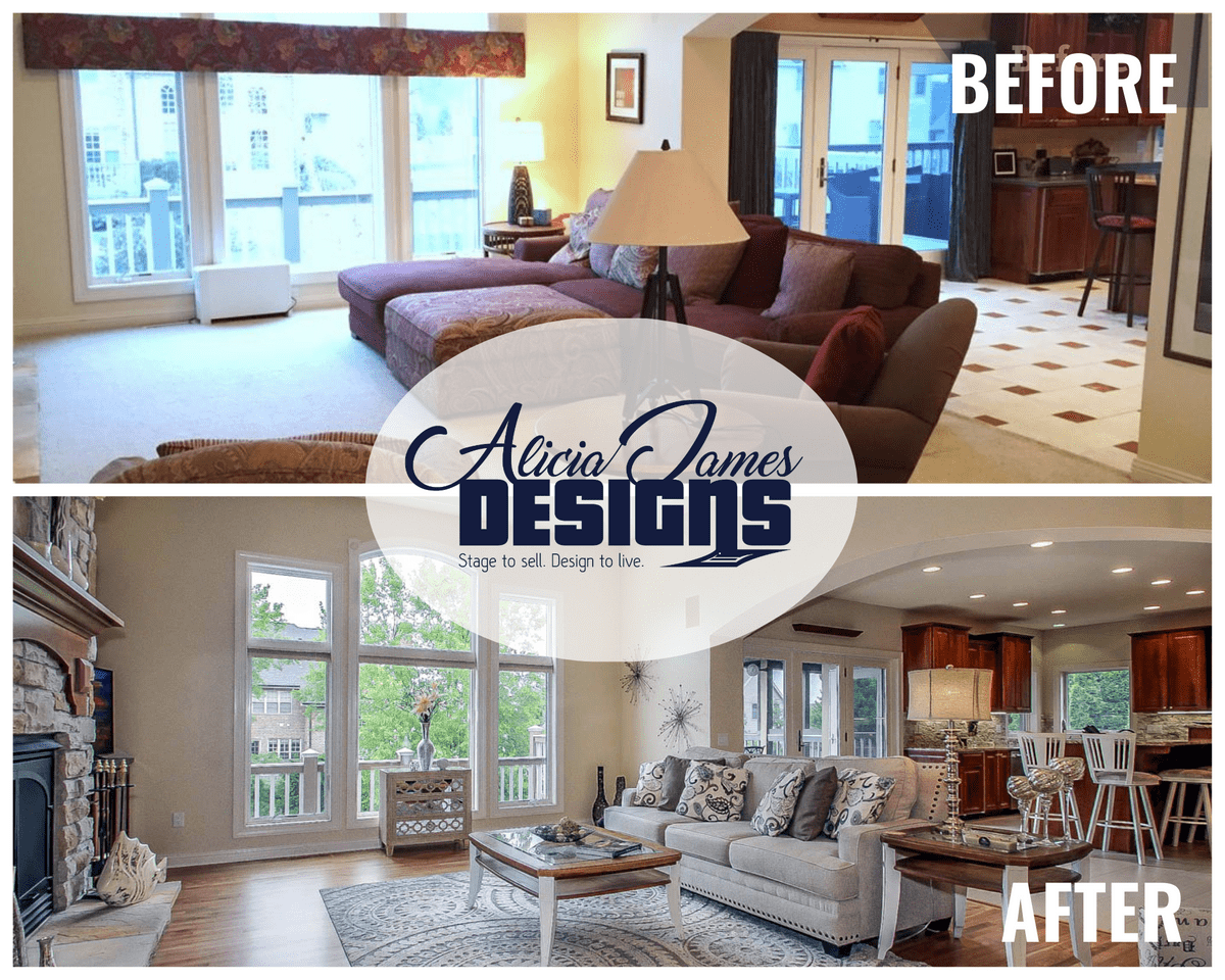 Home Staging Before and After Home Staging Before and After