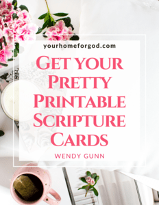Scripture Cards Scripture Cards