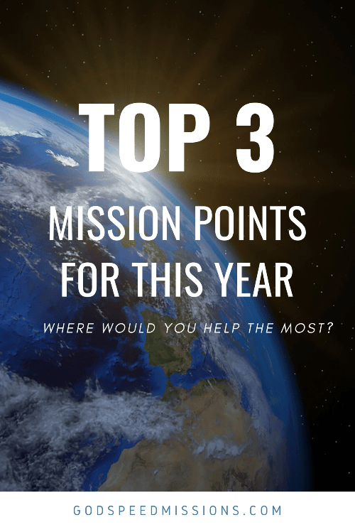 The Scripture Scout's  Top 3 Mission Points  for this Year The Scripture Scout's  Top 3 Mission Points  for this Year