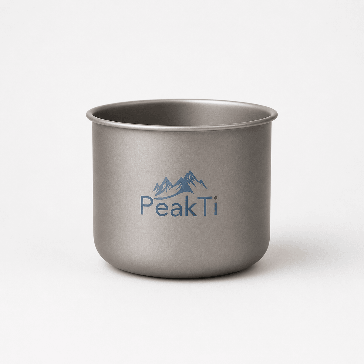 PeakTi titanium cup for lightweight camping cookware PeakTi titanium cup for lightweight camping cookware