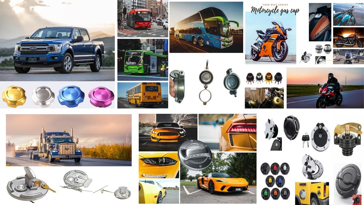 fuel tank caps, radiator caps, and brake fluid reservoir caps fuel tank caps, radiator caps, and brake fluid reservoir caps