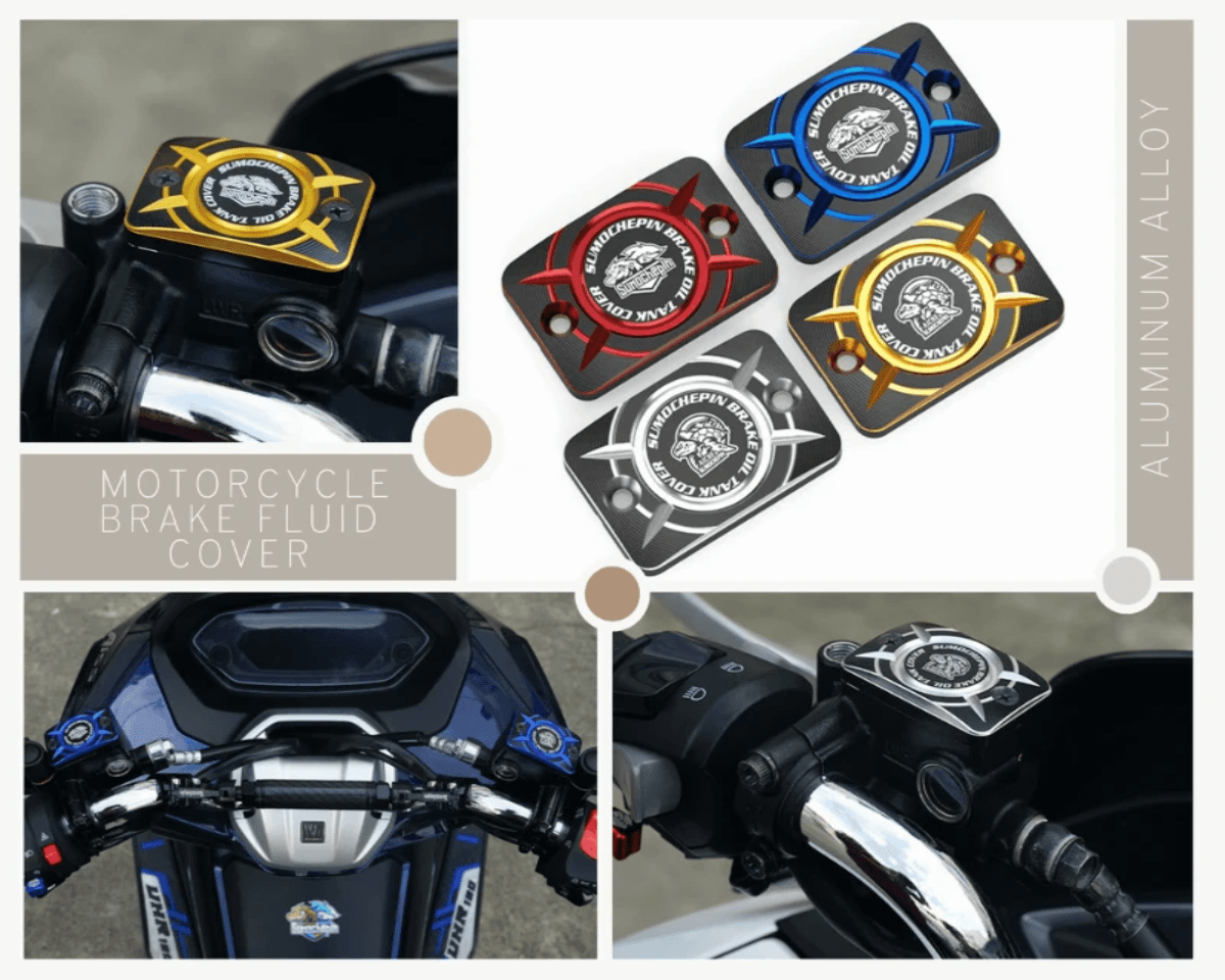 Motorcycle Brake Fluid Cover Motorcycle Brake Fluid Cover