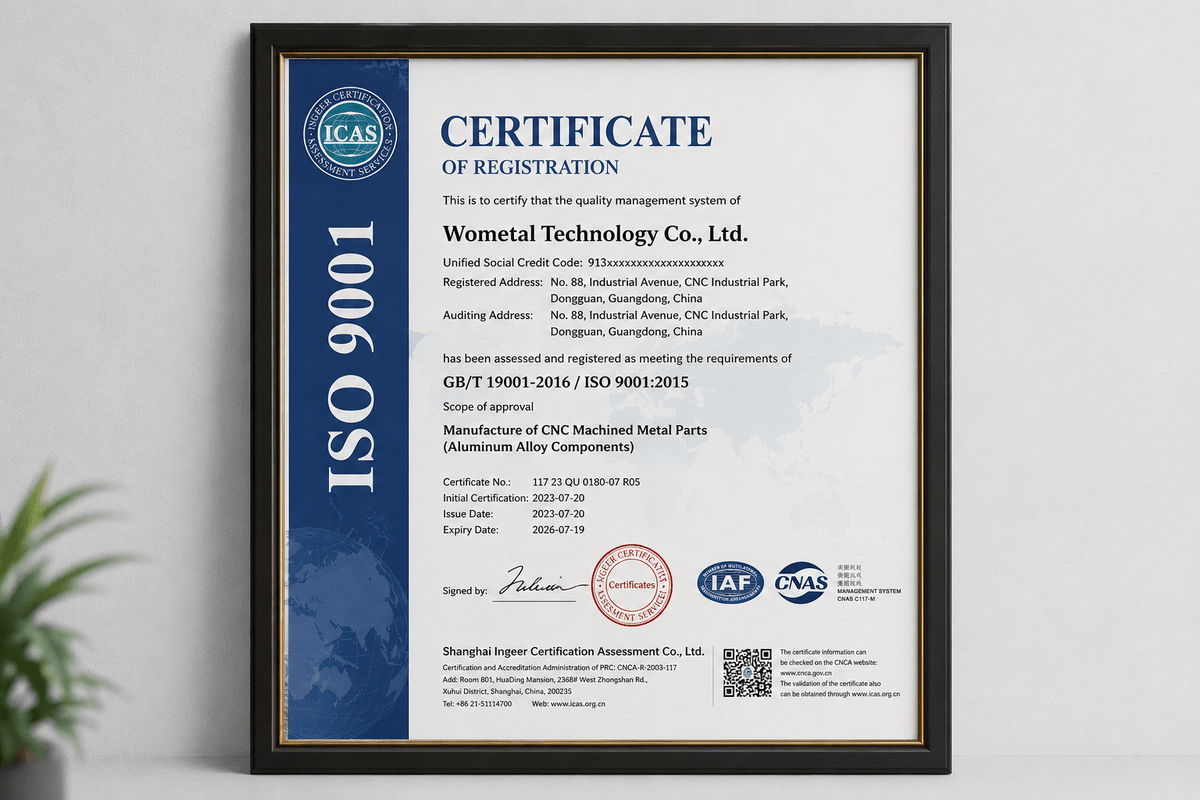 ISO 9001 certified quality management system supporting CNC machined aluminum parts manufacturing and consistent production quality ISO 9001 certified quality management system supporting CNC machined aluminum parts manufacturing and consistent production quality