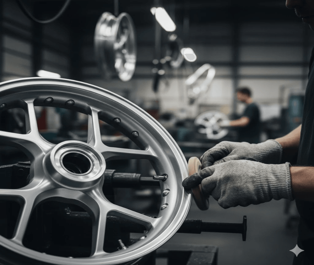 metal polishing process for aluminum automotive components metal polishing process for aluminum automotive components