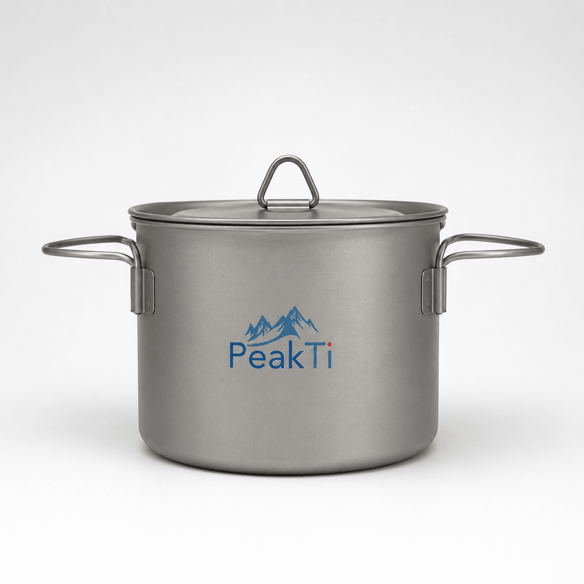 PeakTi titanium pot with lid for camping and outdoor cookware PeakTi titanium pot with lid for camping and outdoor cookware