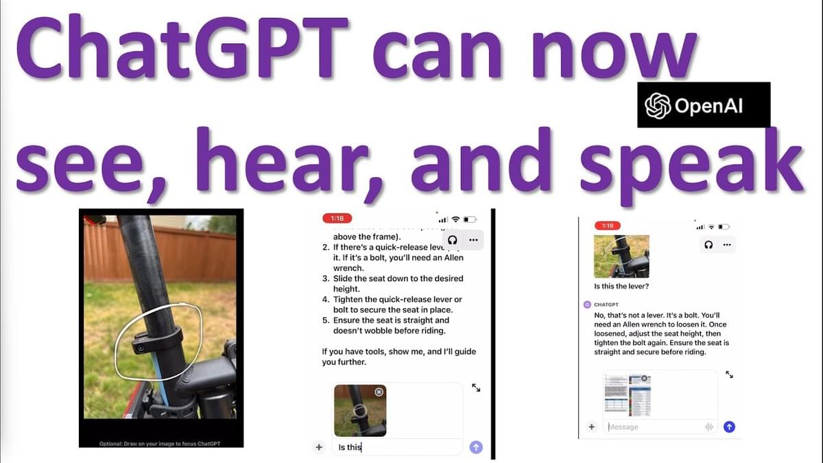 ChatGPT能看,能聽,能說了。 ChatGPT能看,能聽,能說了。