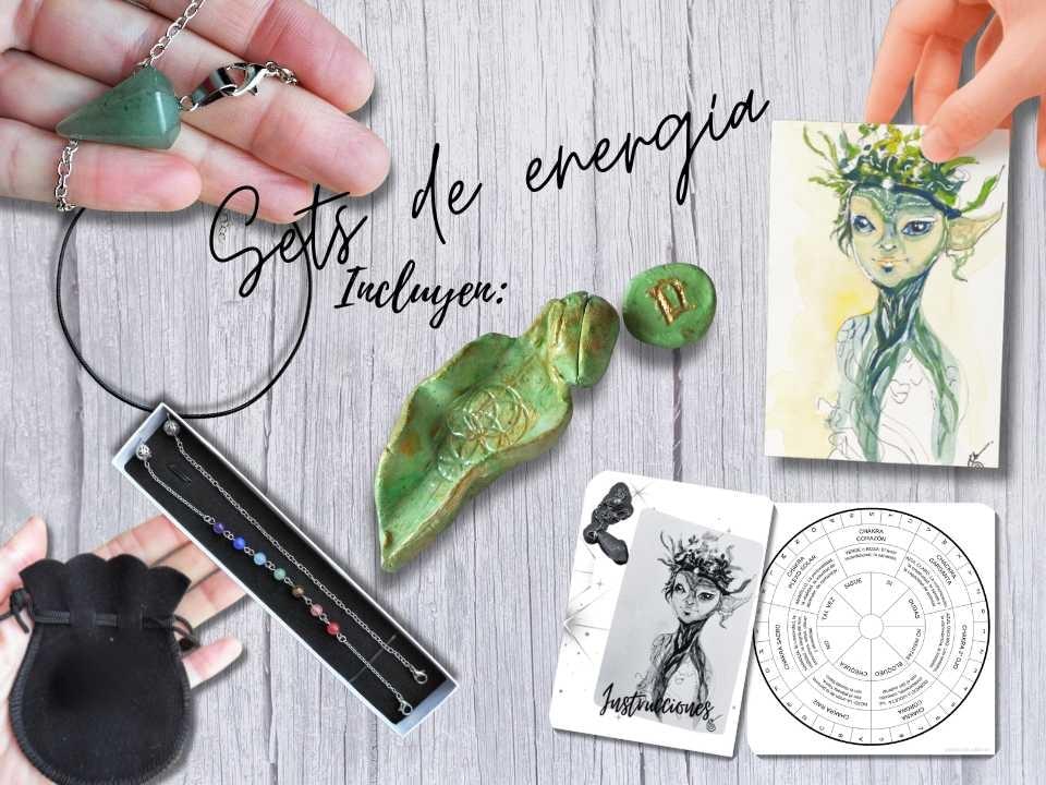 Set de Energía: Sibila (chakra coronilla y conexión superior)