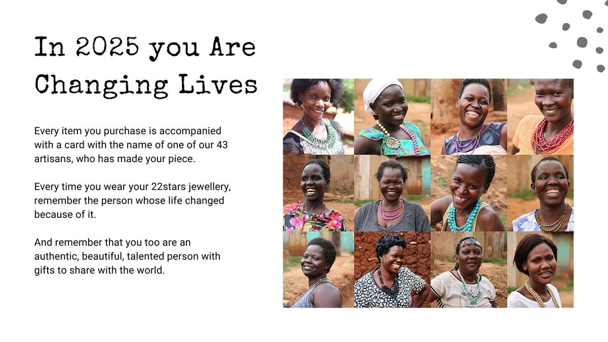 Two Paper bead bracelets for women / men