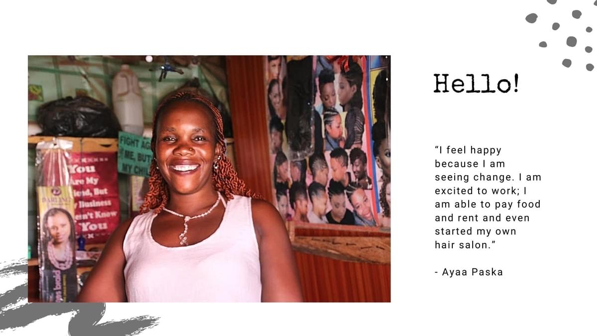 Two Paper bead bracelets for women / men