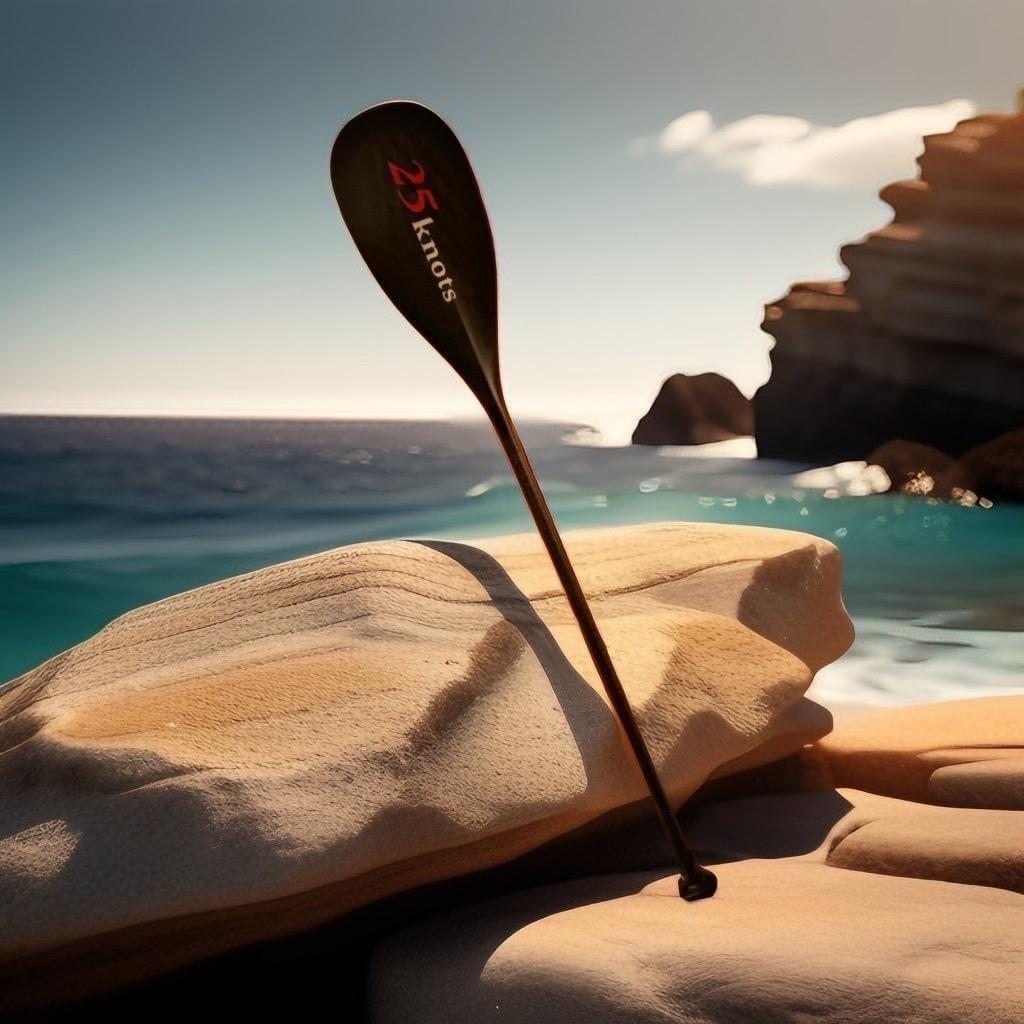 Downwind paddles are lightweight and flexible. Downwind paddles are lightweight and flexible.