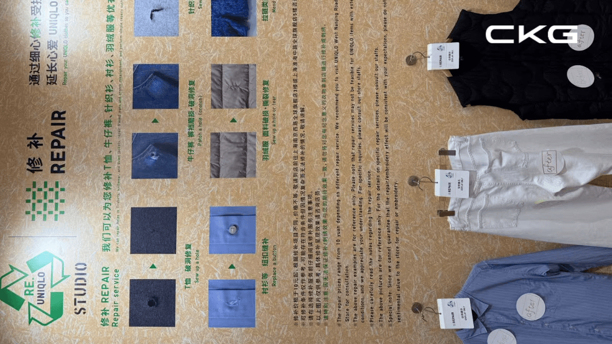 China has continued the tradition of refurbishing clothes China has continued the tradition of refurbishing clothes
