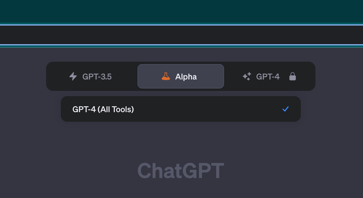ChatGPT Alpha账号 ChatGPT Alpha账号