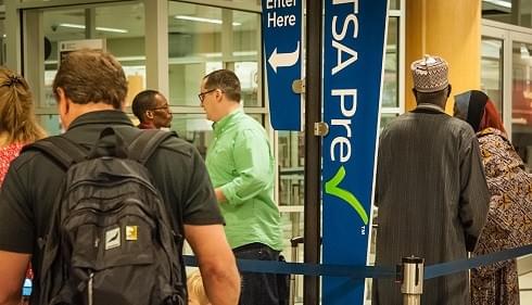 TSA officer assignments to the border could begin harming the agency's Pre-check program. TSA officer assignments to the border could begin harming the agency's Pre-check program.