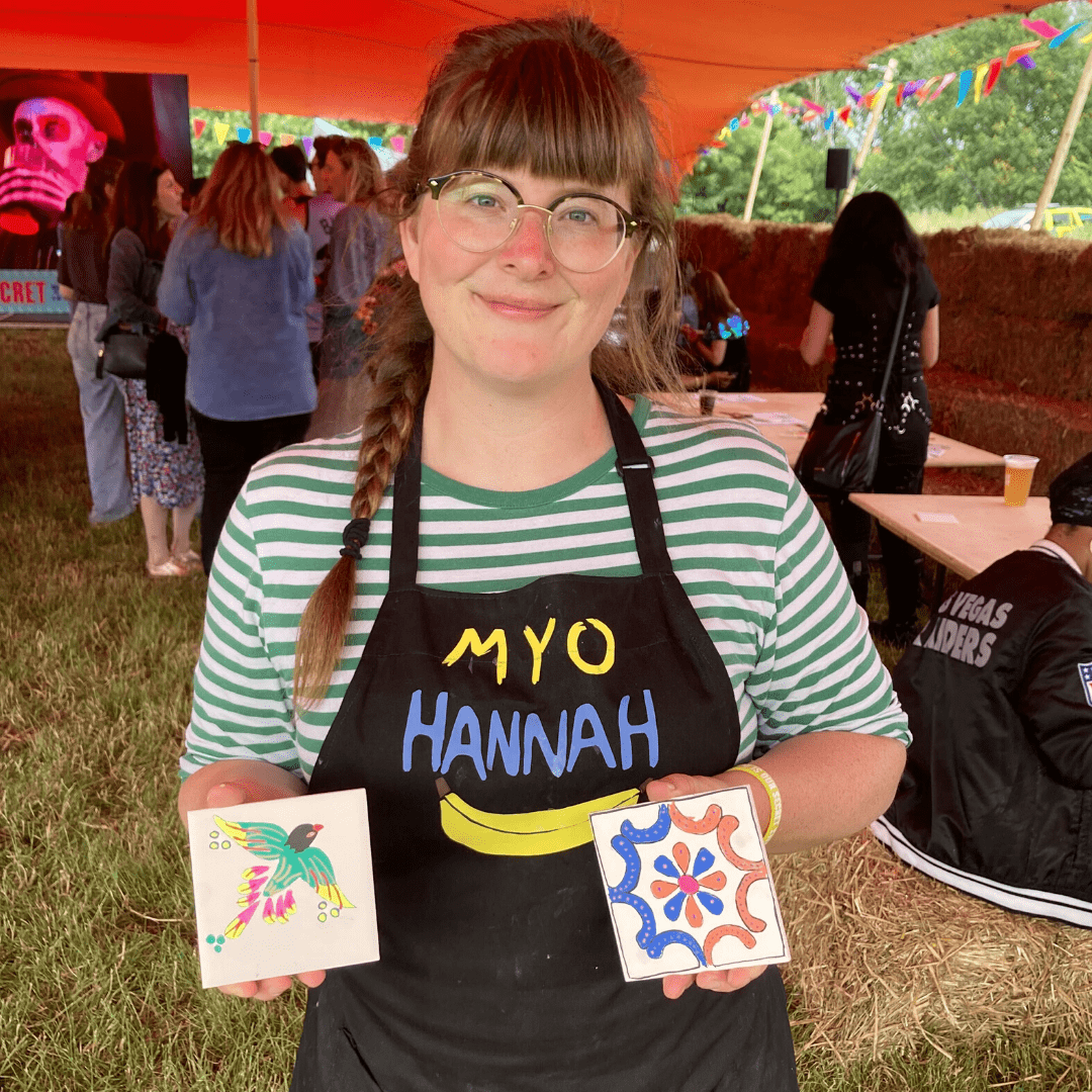 M.Y.O Host Hannah at Mexican themed company away day summer festival with Wahaca M.Y.O Host Hannah at Mexican themed company away day summer festival with Wahaca