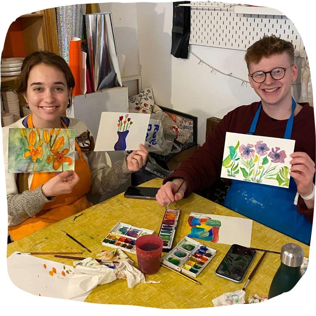 Creative team building ideas london watercolour painting Creative team building ideas london watercolour painting