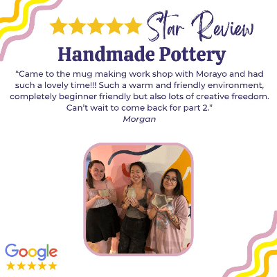 handmade pottery class 5 star review handmade pottery class 5 star review