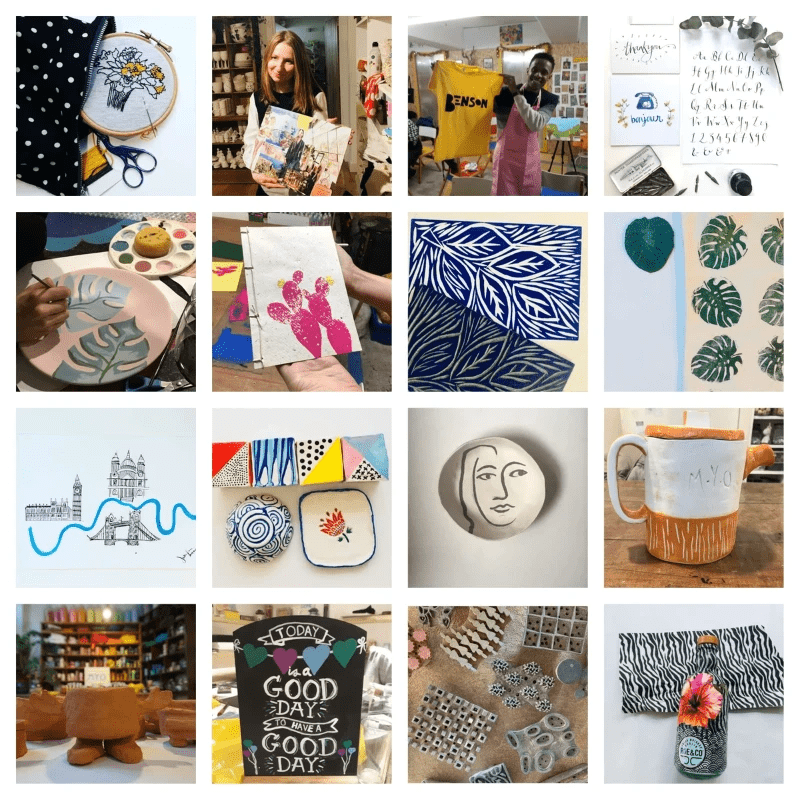 creative workshops at M.Y.O London creative workshops at M.Y.O London