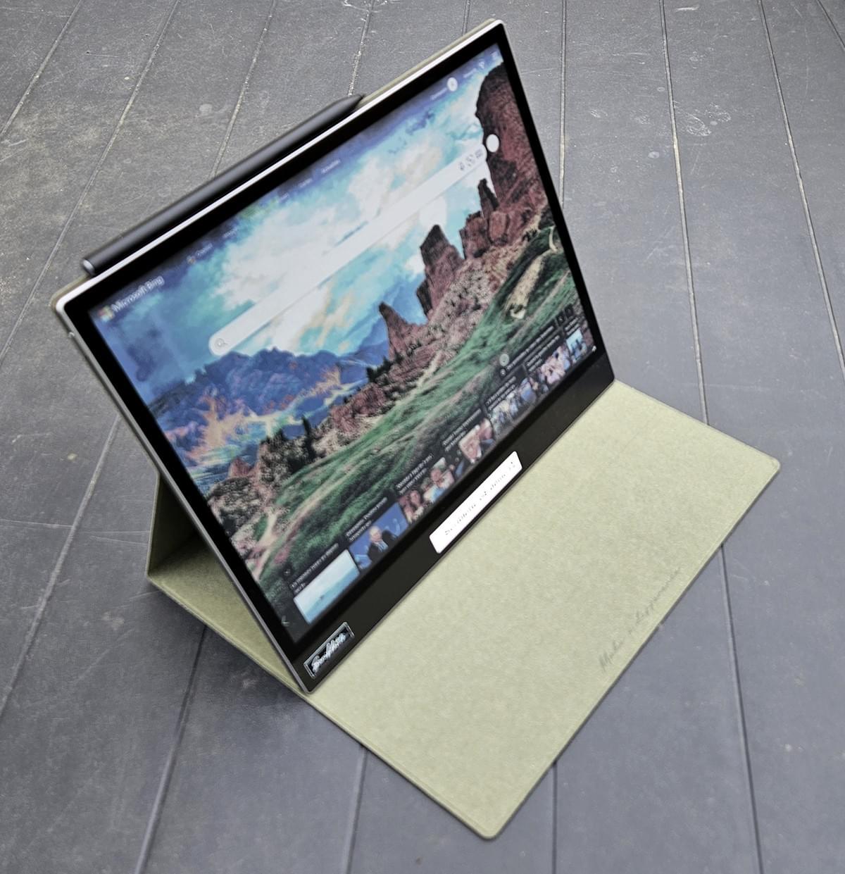 Scriblette G8 en mode paysage Scriblette G8 en mode paysage