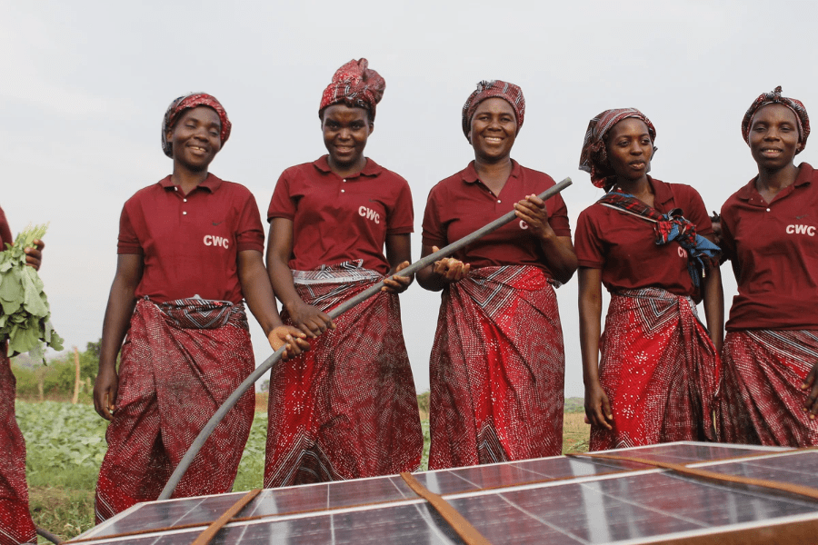 Solar Power Pump with Hose in Ethiopia Solar Power Pump with Hose in Ethiopia