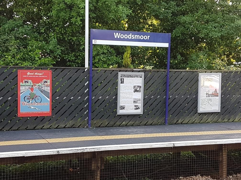 New Posters At Woodsmoor Station New Posters At Woodsmoor Station