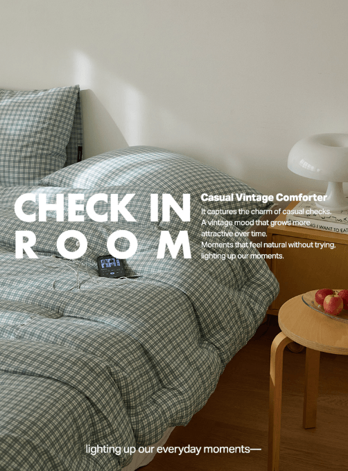 green ballcap - check in room 無塵四季被 (韓國製)