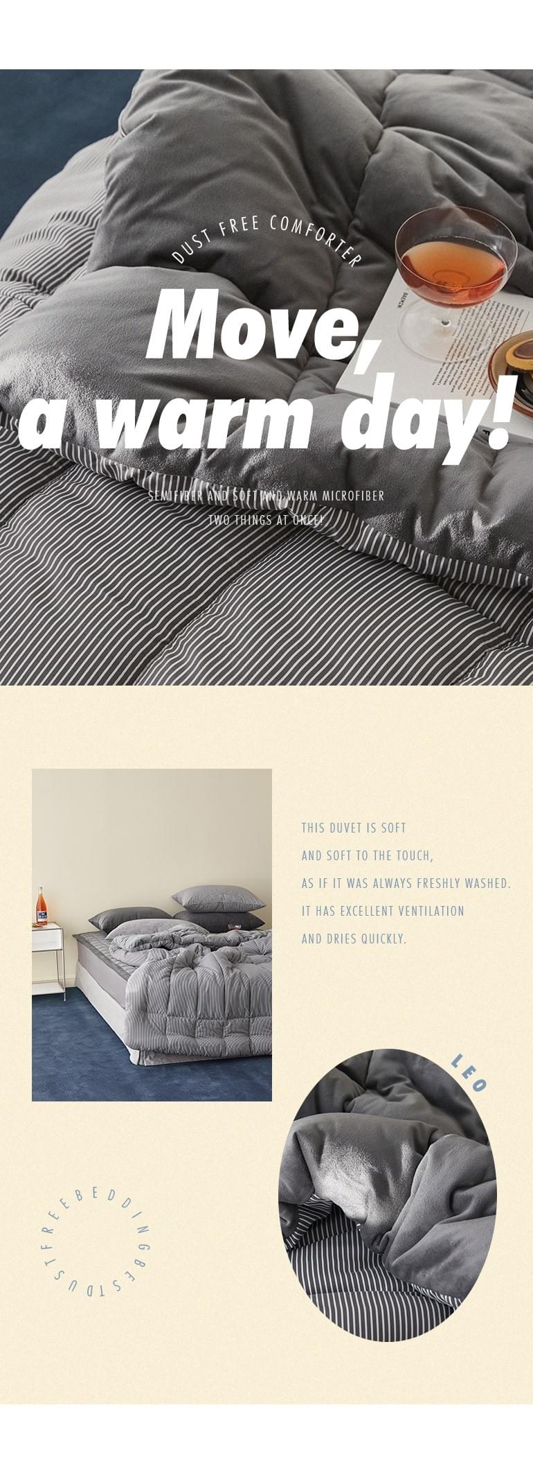 (冬天厚版) leo-hug me 無塵四季被 (韓國製) 7
