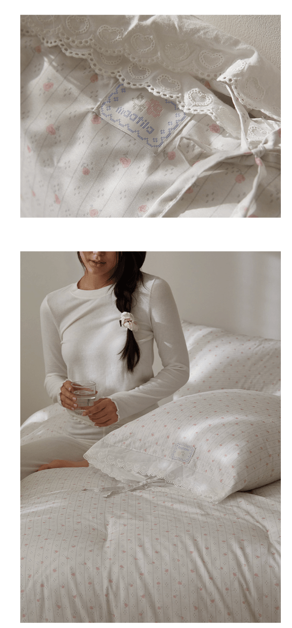 Butter rose - lovely vintage 無塵四季被 (韓國製)