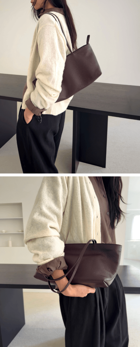 Leather Shopper S