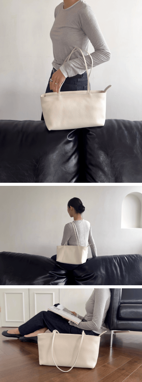 Leather Shopper S