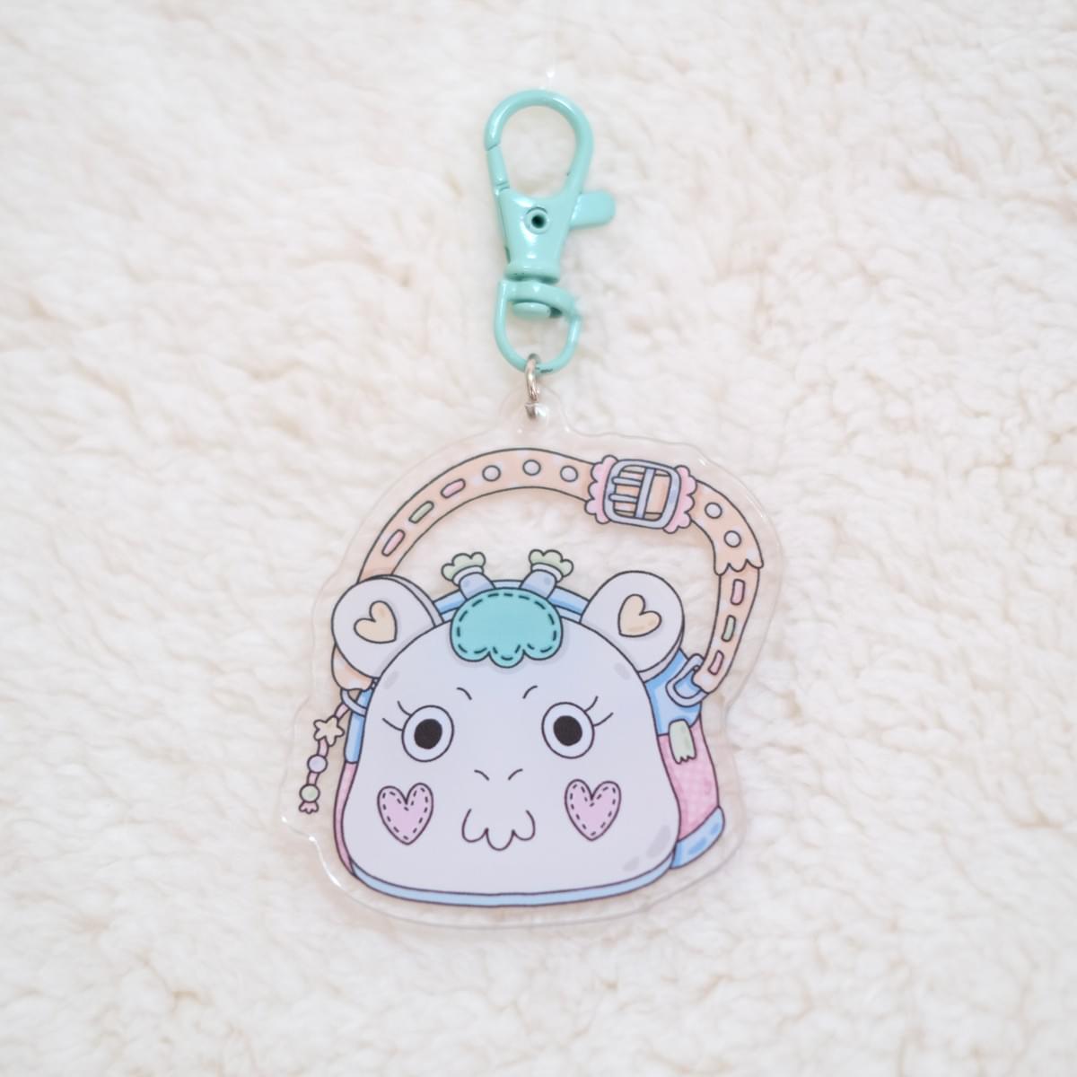 ✿ lAZy Q 包包鑰匙扣