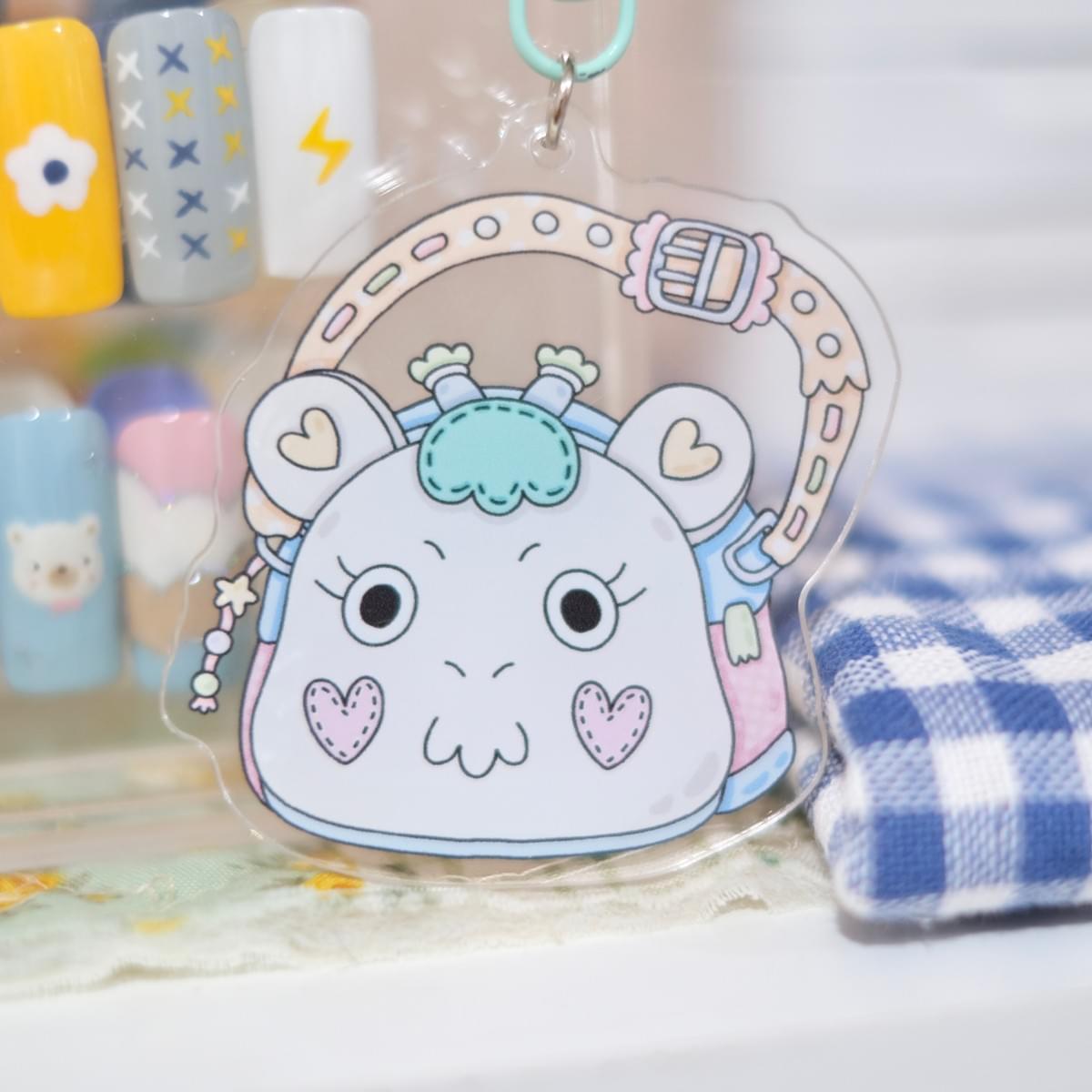 ✿ lAZy Q 包包鑰匙扣