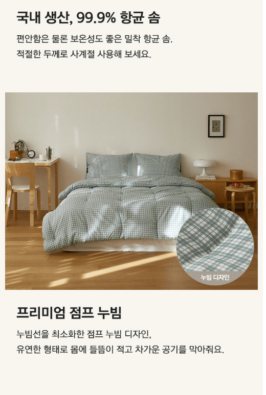 green ballcap - check in room 無塵四季被 (韓國製)