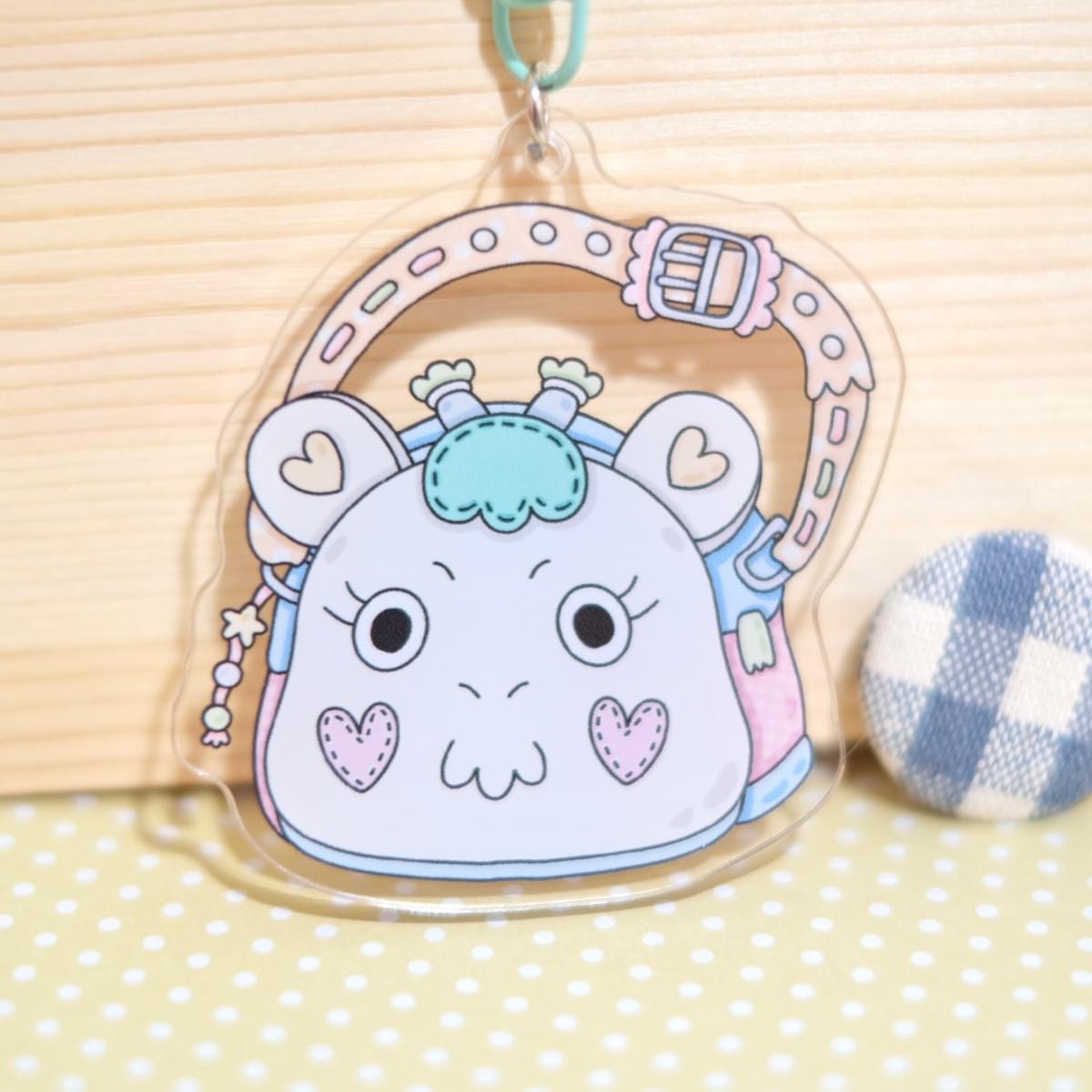 ✿ lAZy Q 包包鑰匙扣