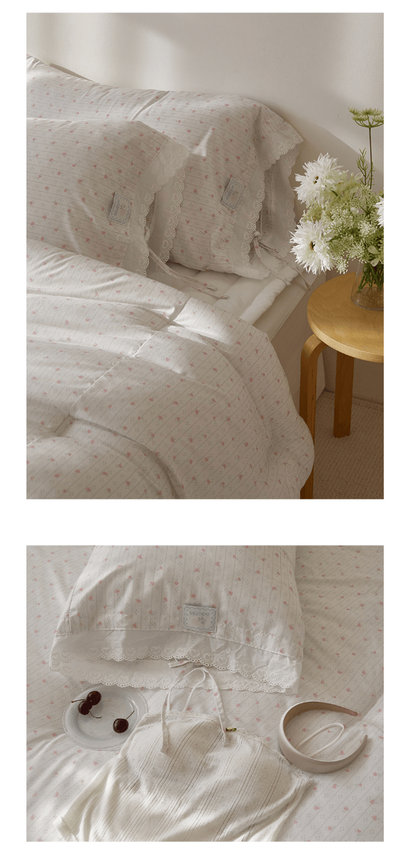 Butter rose - lovely vintage 無塵四季被 (韓國製)